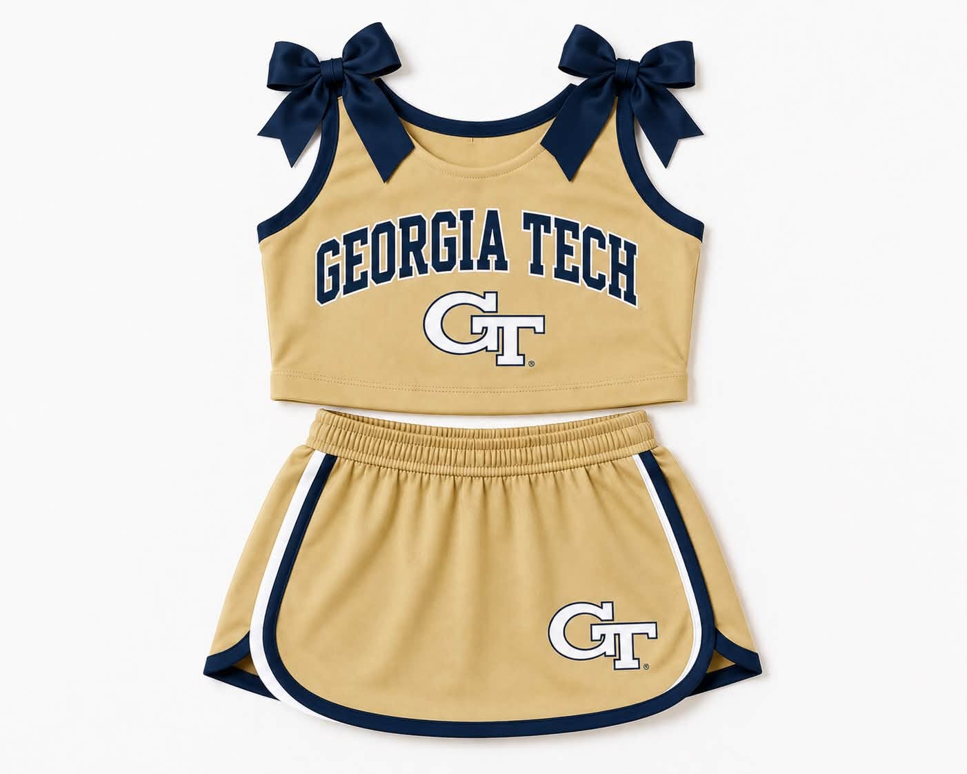 Gameday Bow Skort Set in GA Tech