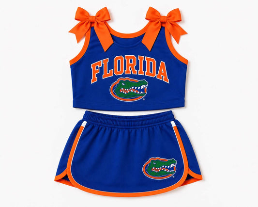 Gameday Bow Skort Set in Florida