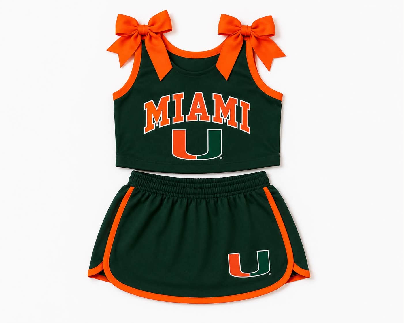 Gameday Bow Skort Set in Miami