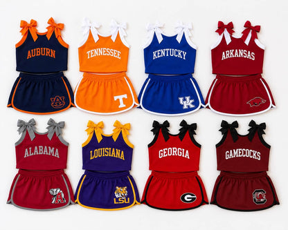 Gameday Bow Skort Set in Miami