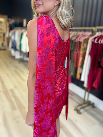 Duson Floral Hill A-line Mini Dress