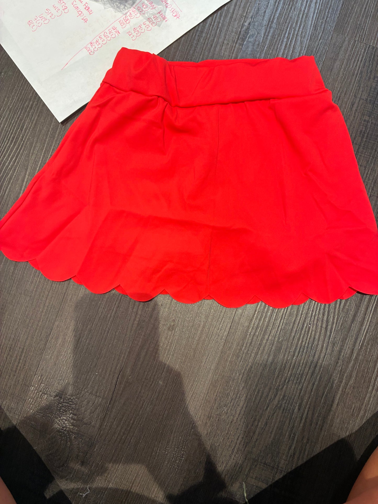 Kid Scalloped Skort (multiple colors)