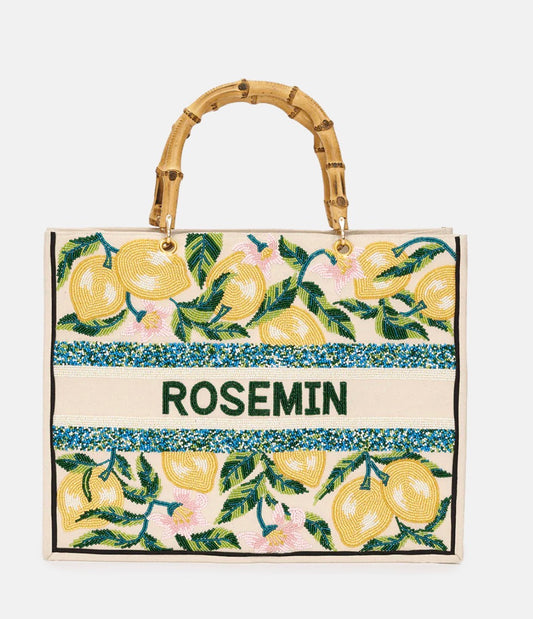 Custom Beaded Tote Bag (PREORDER)