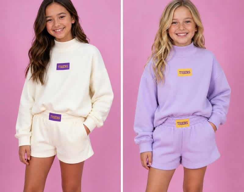 LSU Mockneck Set (PREORDER)