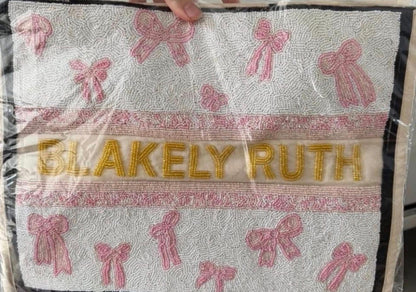 Custom Beaded Tote Bag (PREORDER)