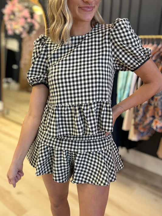 Gingham Set