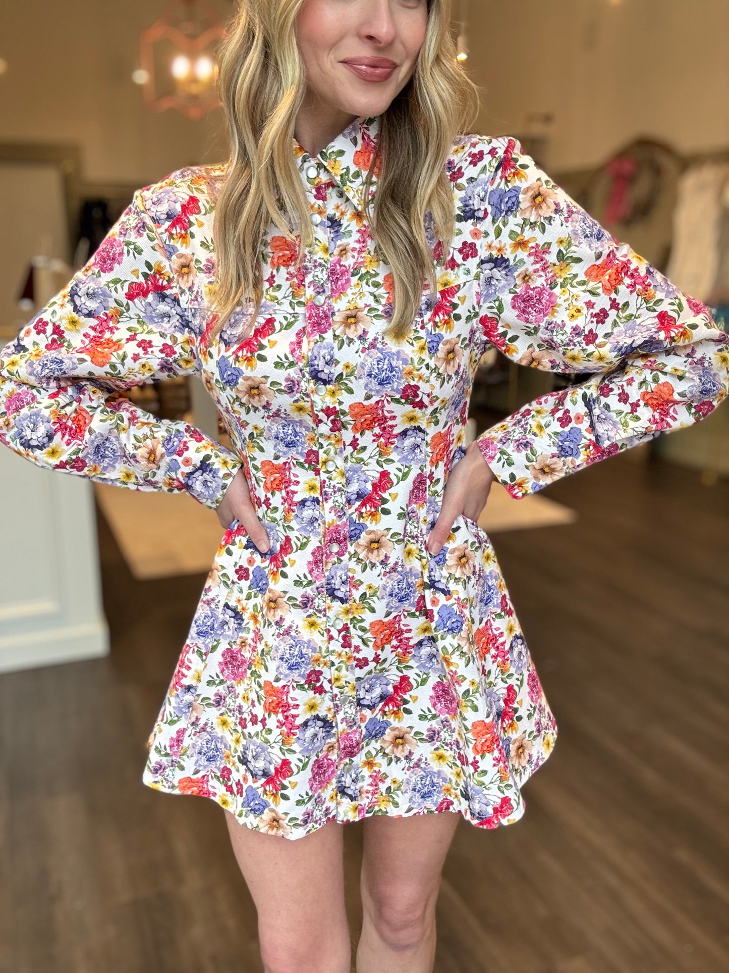 Elyse Floral Dress