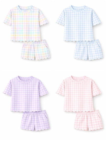 Mom + Me Scalloped Set