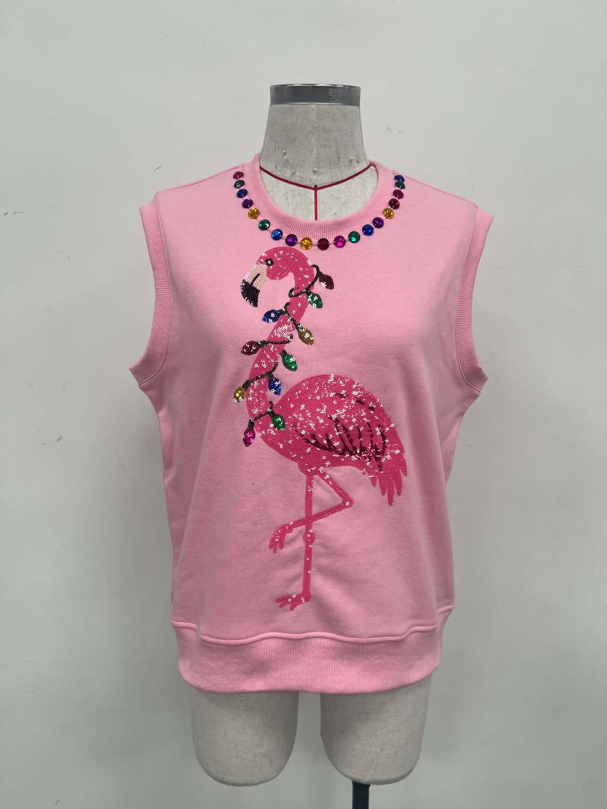 Christmas Flamingo Top (PREORDER) MOM + ME