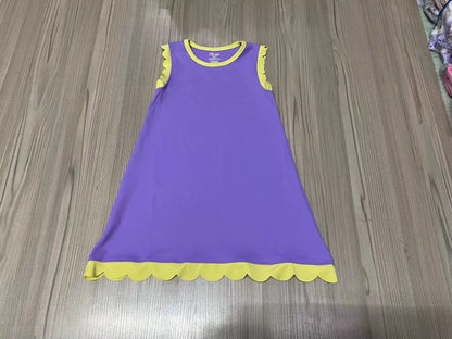Scallop Detail Dress (multiple colors)