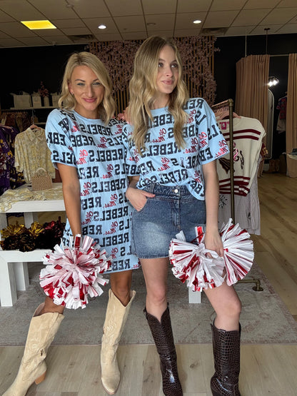 Stewart Simmons Licensed Ole Miss Repeat Tee