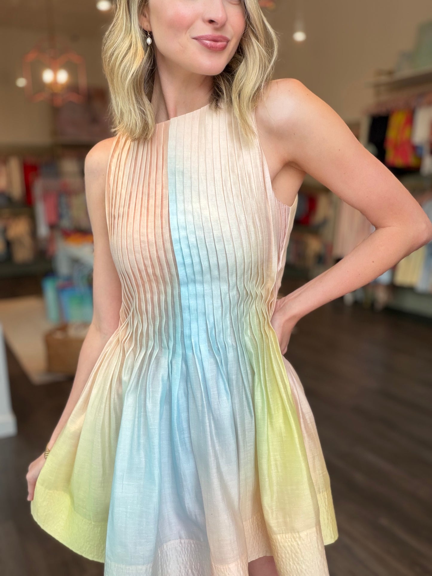Mestiza Phillipa Pintucked Dress