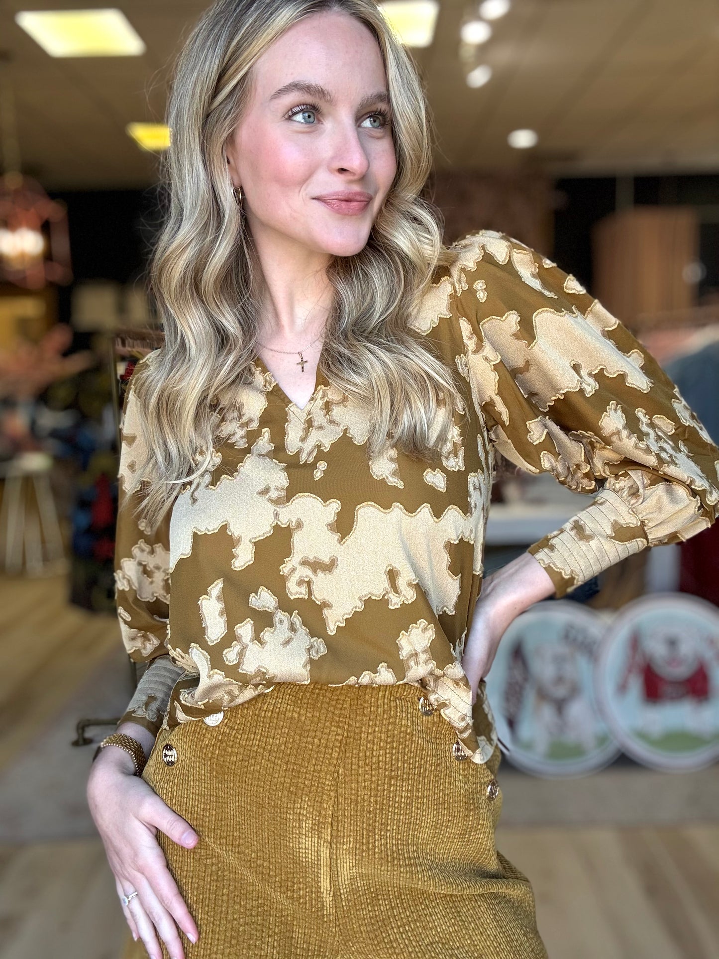 Emily Mccarthy Hampton Top in Hide