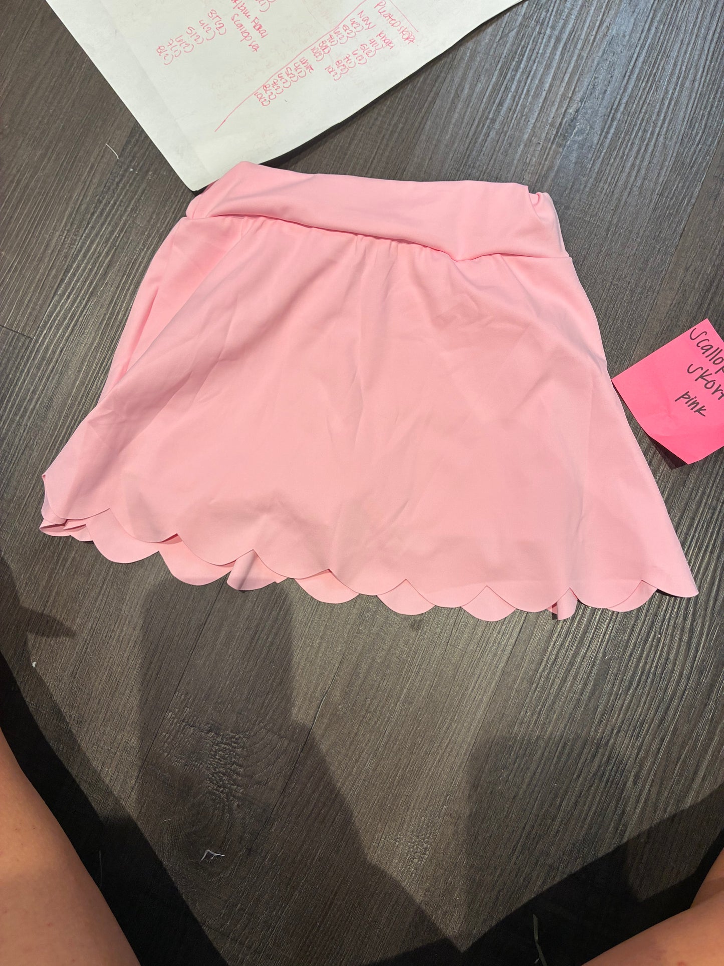Kid Scalloped Skort (multiple colors)