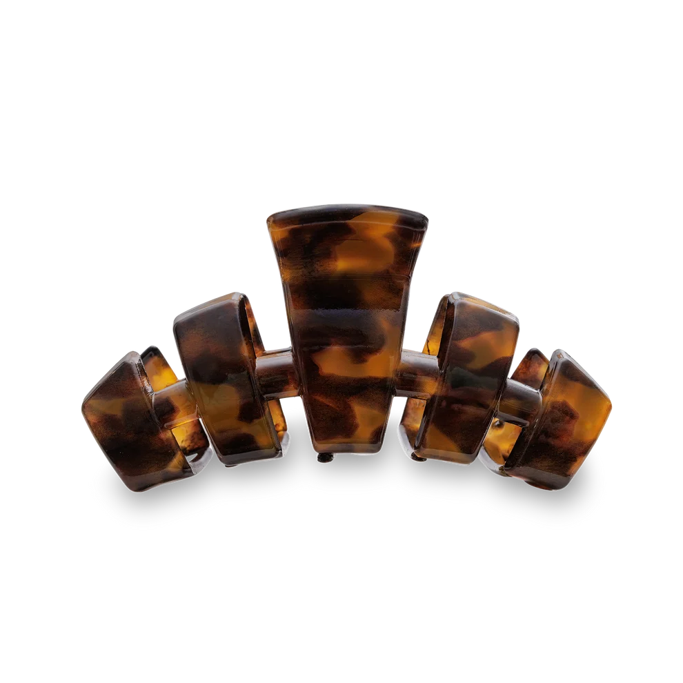 TELETIES: Classic Tortoise Medium Claw Clip