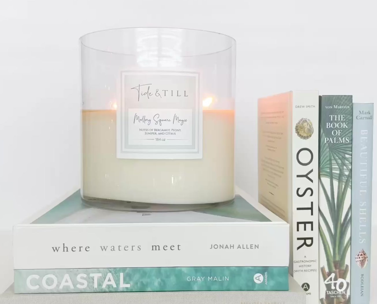 Tide and Till Mallory Square Four Wick Statement Candle