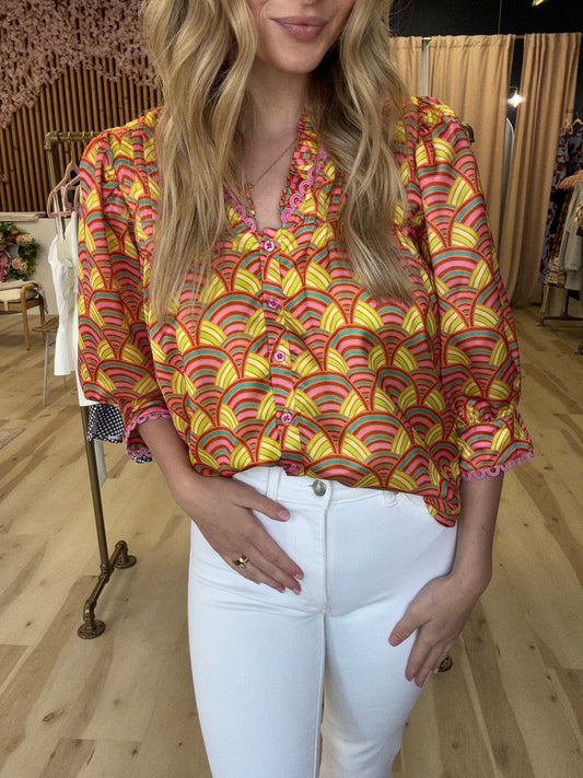 Alden Adair Blake Top in Tightrope