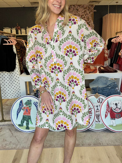 Double A Colette Dress in Botanique