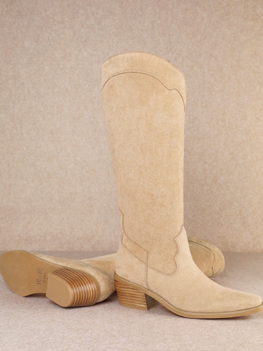 Juliette Boot in Beige