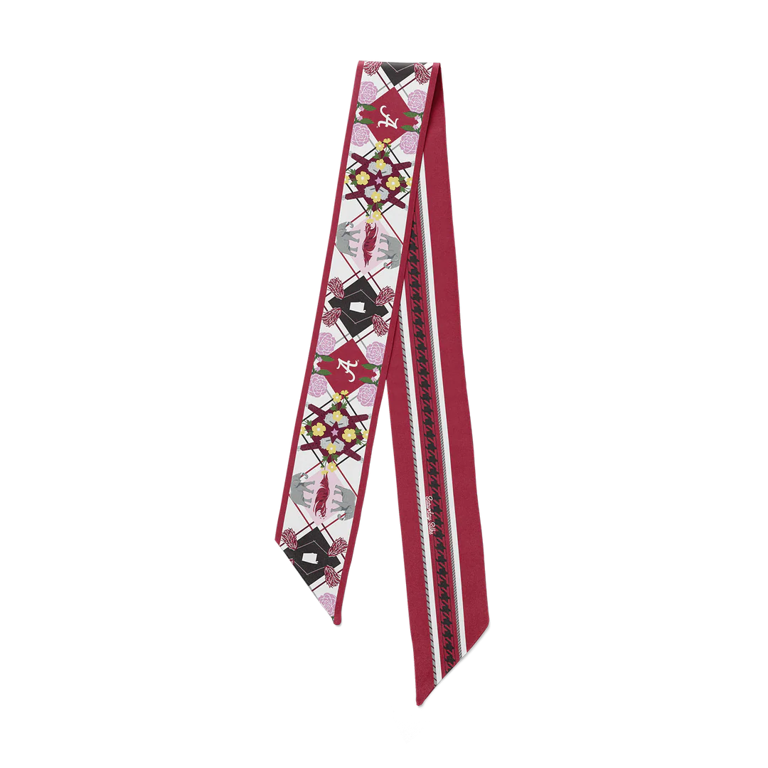 Saturday Silks Skinny Scarf (PREORDER/Multiple teams)