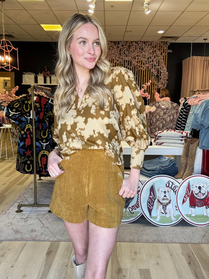 Emily Mccarthy Hampton Top in Hide