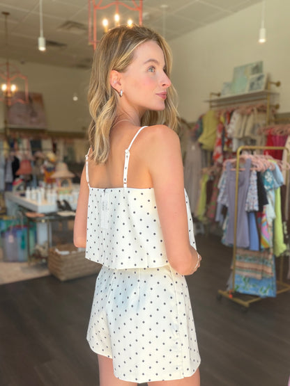 Polka A Dot Two Piece Set