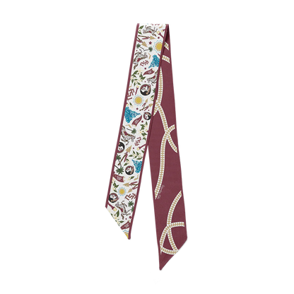 Saturday Silks Skinny Scarf (PREORDER/Multiple teams)