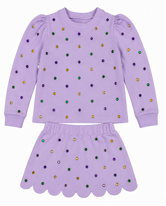 Mardi Stone Skort Set (PREORDER)