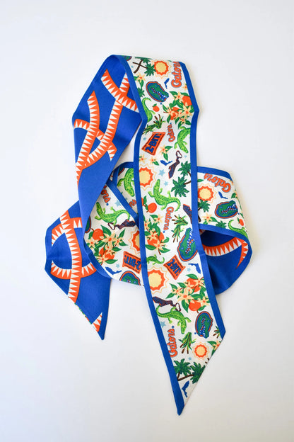 Saturday Silks Skinny Scarf (PREORDER/Multiple teams)