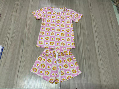Kid Patterns Short Set (multiple prints)