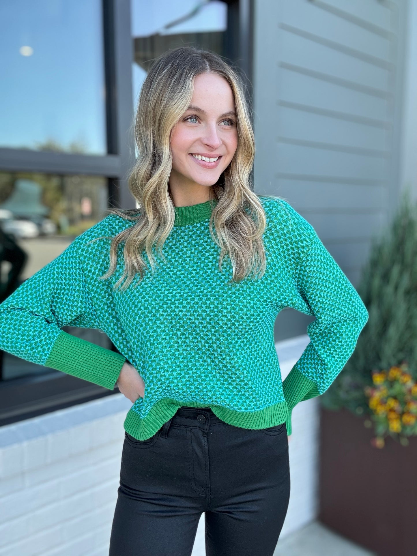 Emily Mccarthy Boxy Sweater in JellyBean
