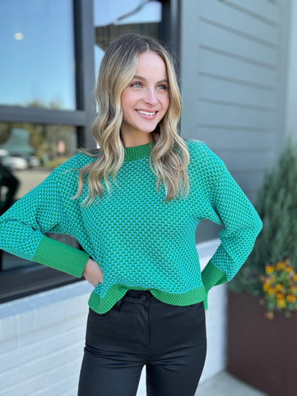Emily Mccarthy Boxy Sweater in JellyBean