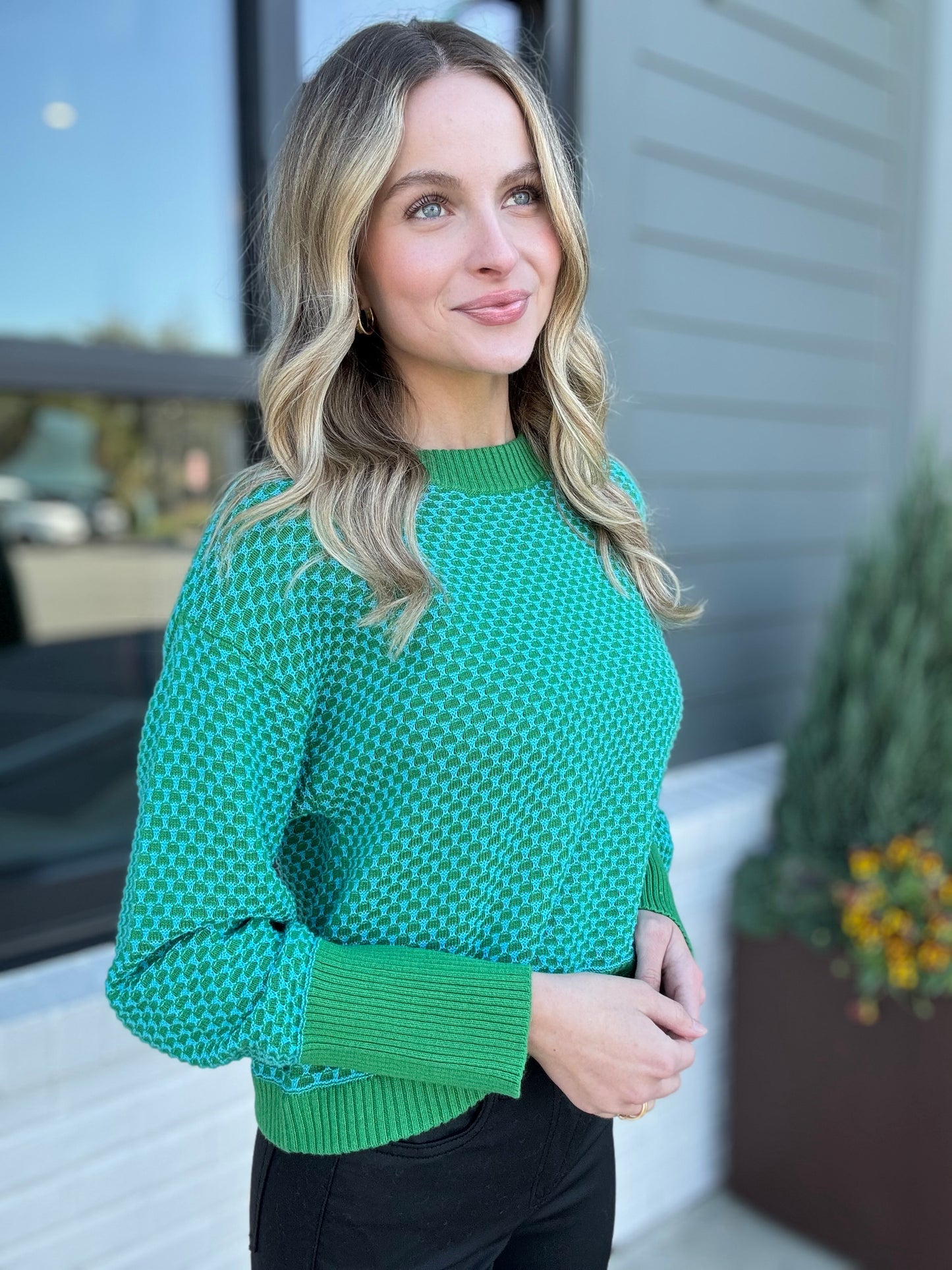 Emily Mccarthy Boxy Sweater in JellyBean