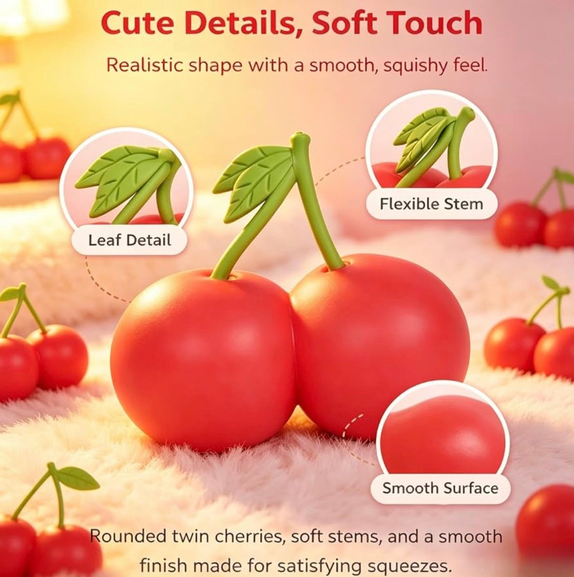 Extra Large Cherry Squishy