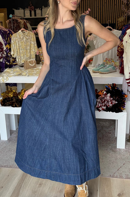 Amy Denim Dress