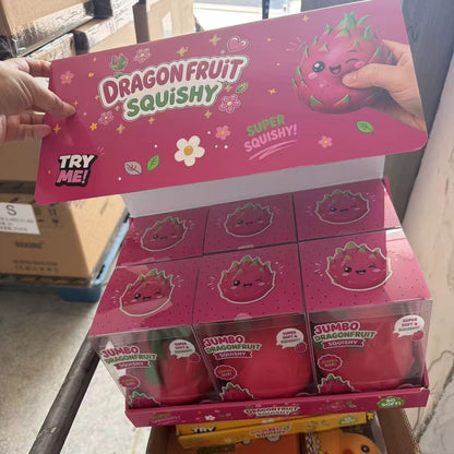 PREORDER LARGE DRAGONFRUIT SQUISHY