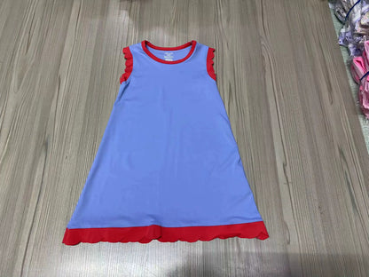 Scallop Detail Dress (multiple colors)