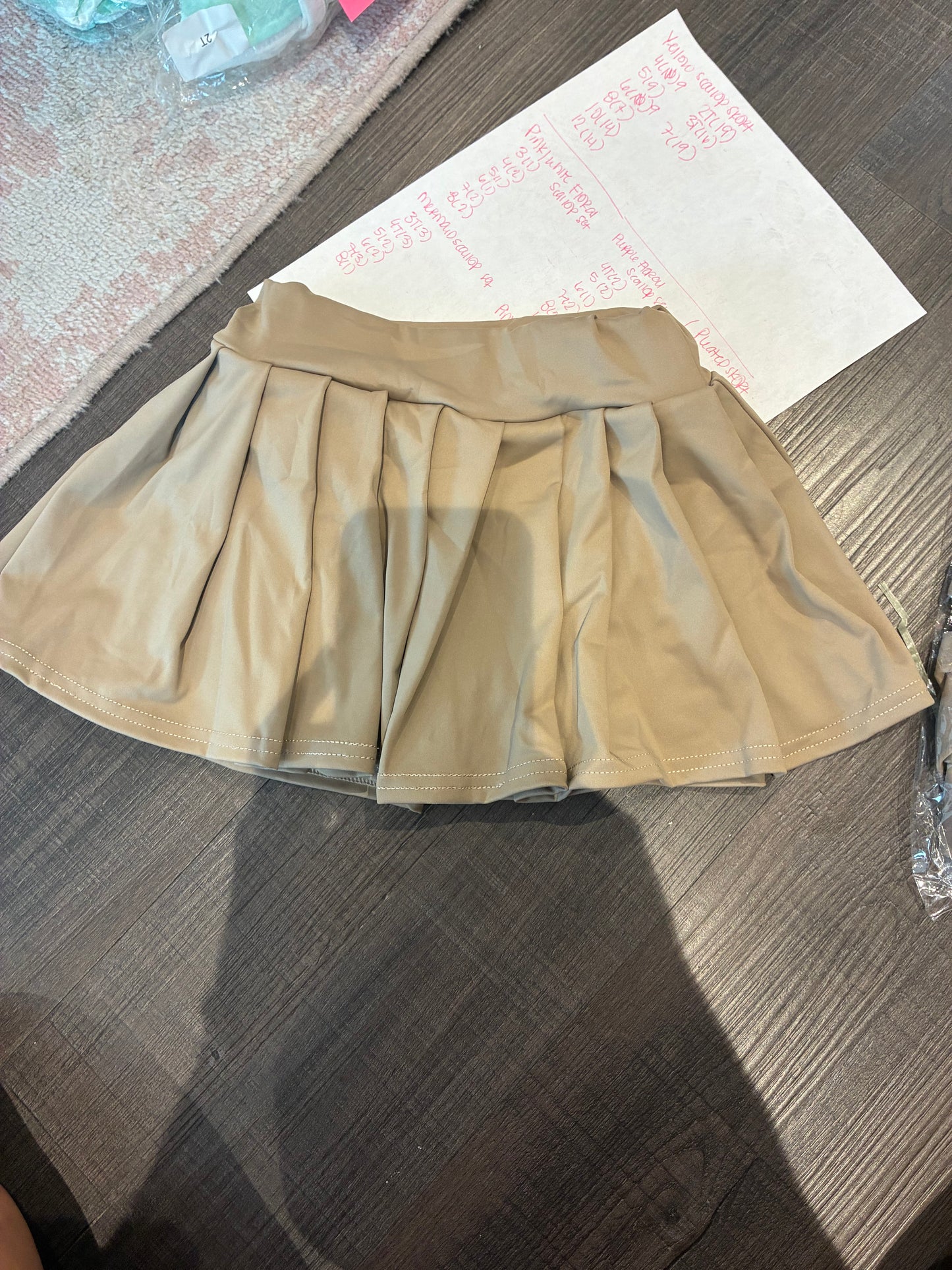 Kids Pleated Skort (multiple colors)