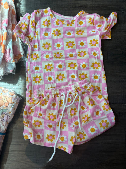 Kid Patterns Short Set (multiple prints)