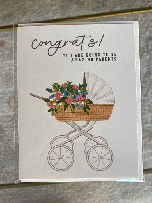 Baby Carriage Card