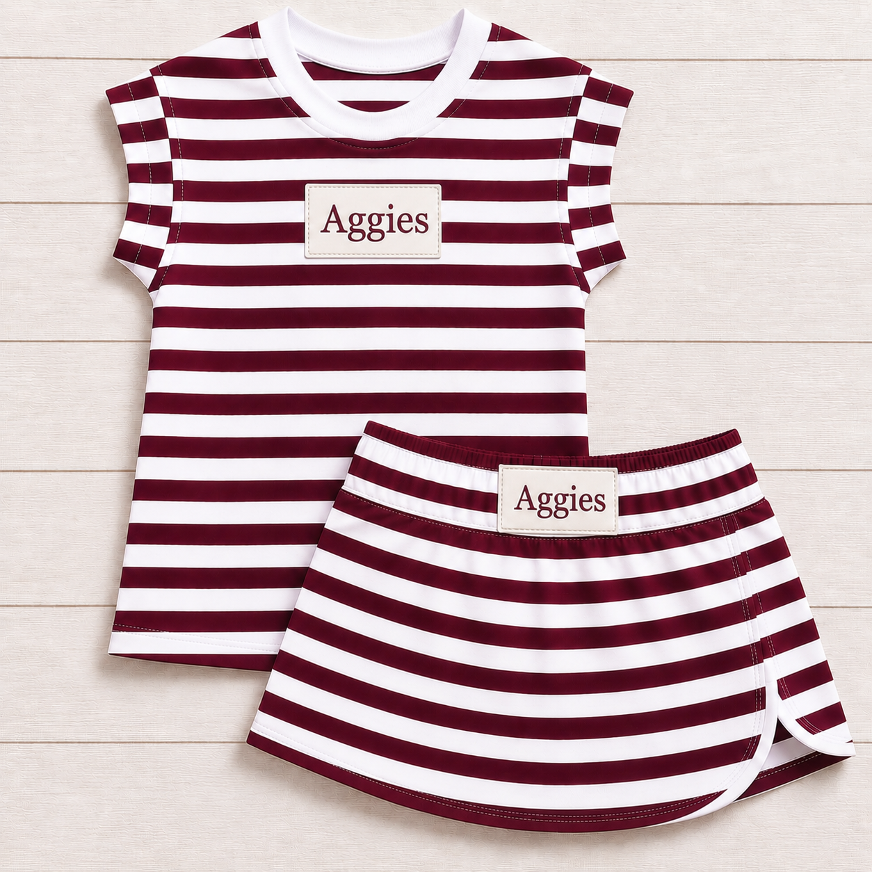 Aggies Stripe Set (PREORDER)