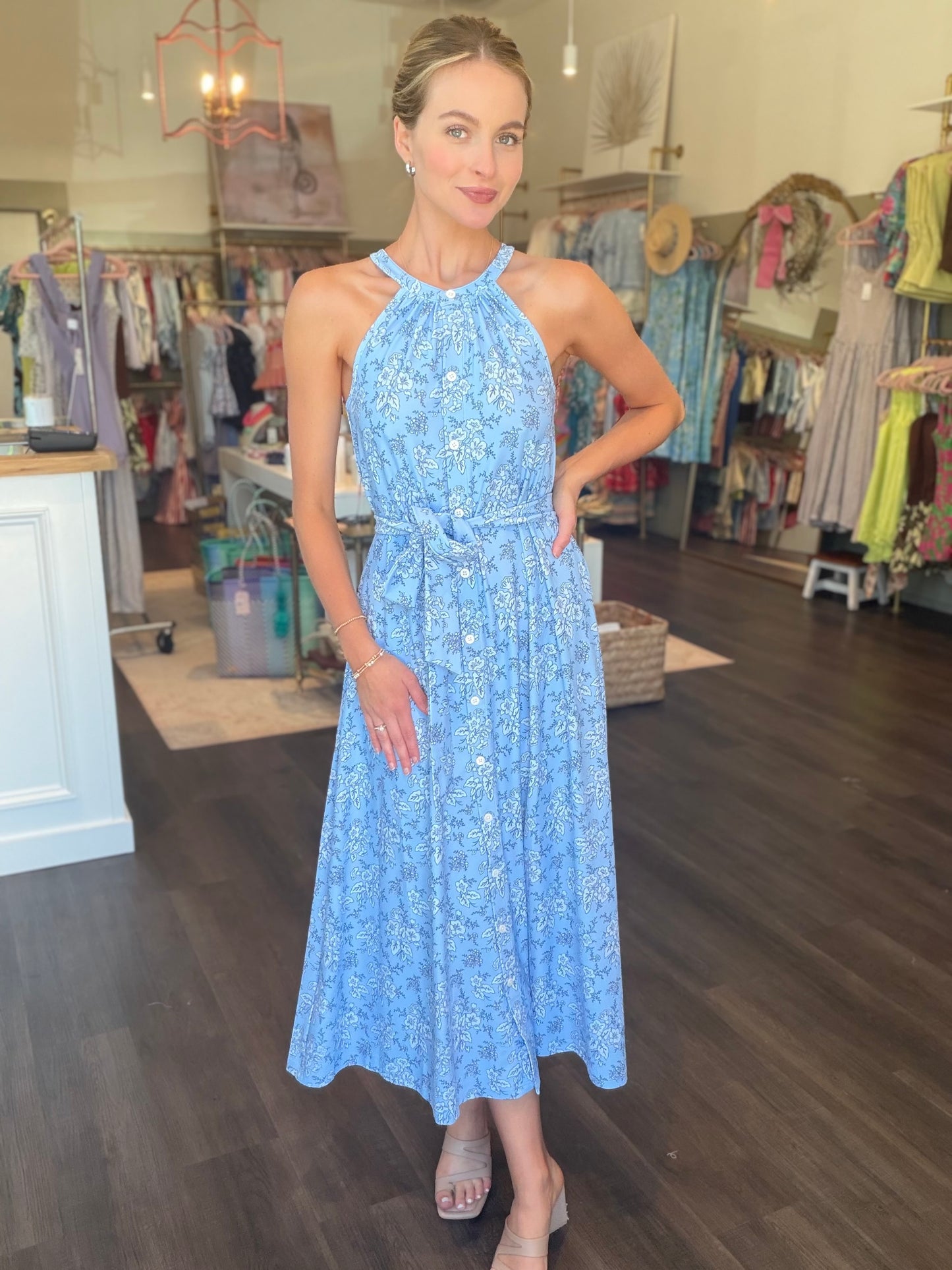 Smith and Quinn Sunny Dress in Raindrop Floral