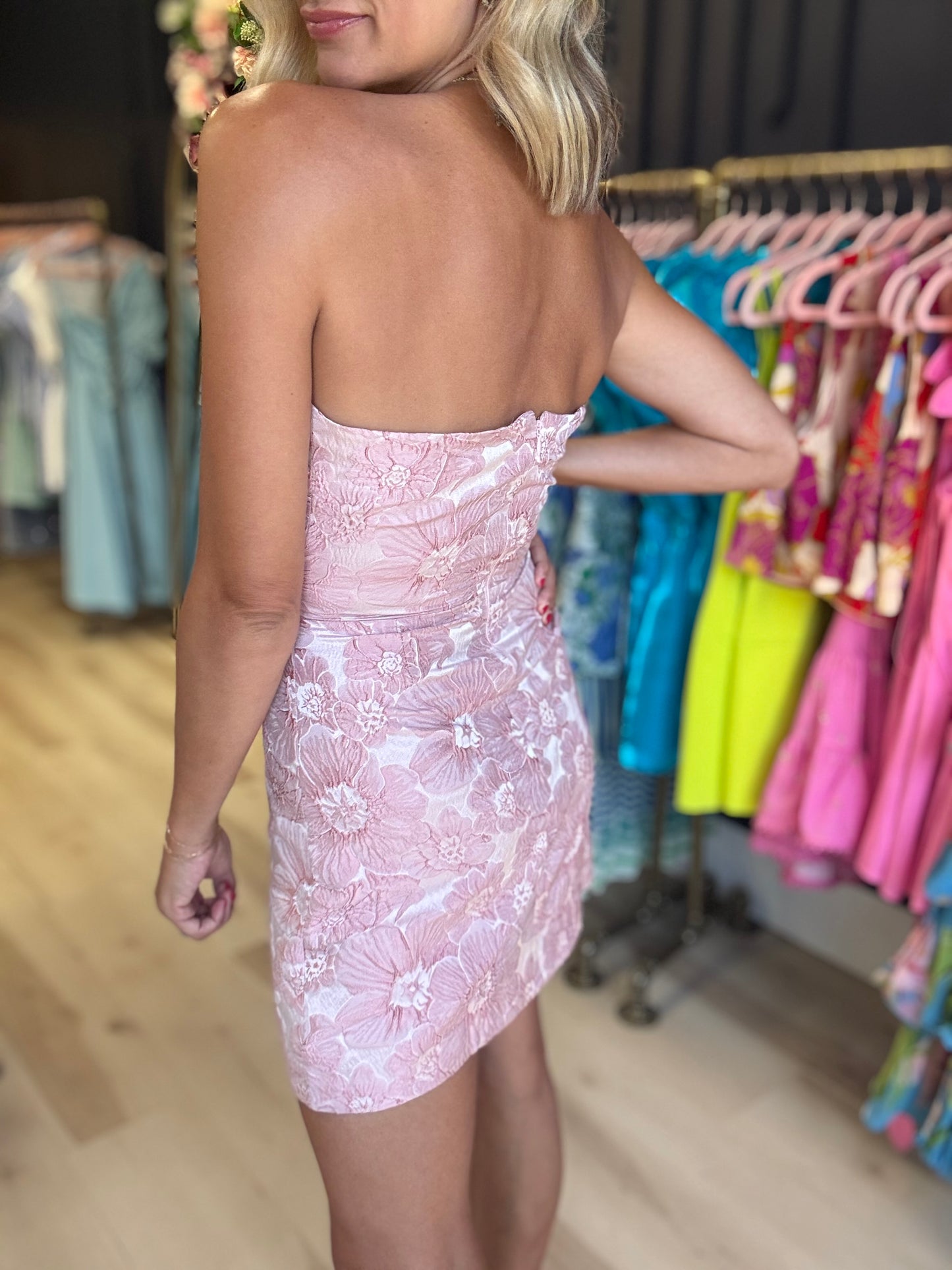 Floral Jacquard Mini
