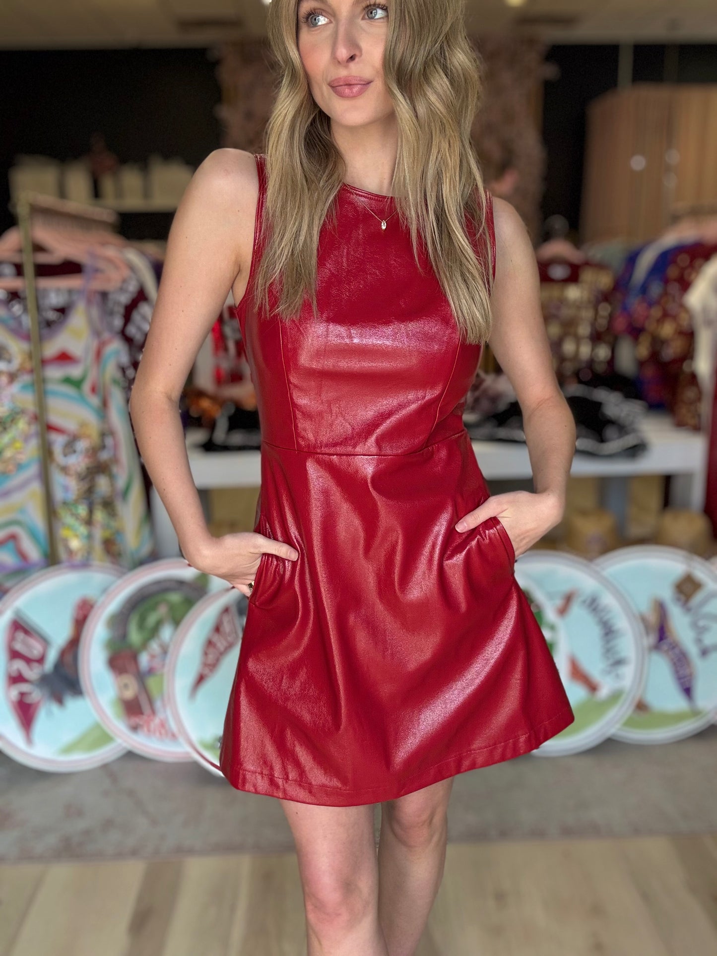 SEDGE Rebecca Dress in Pinot