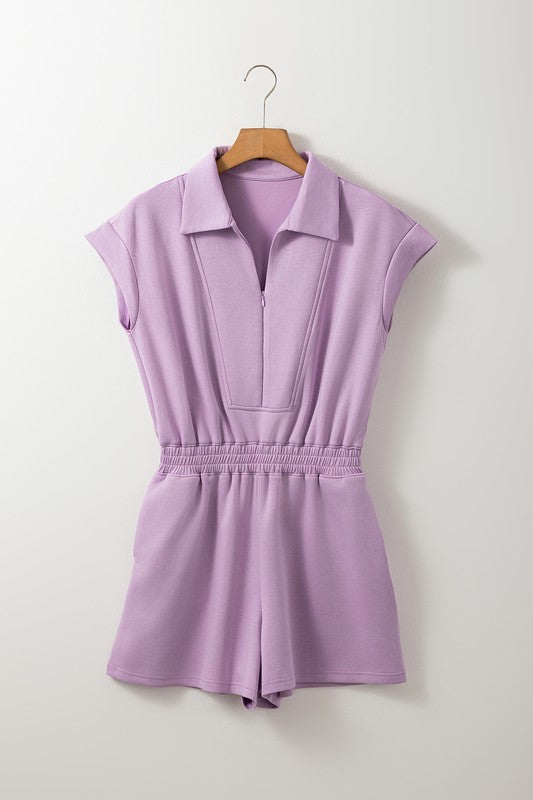 Lavender Romper