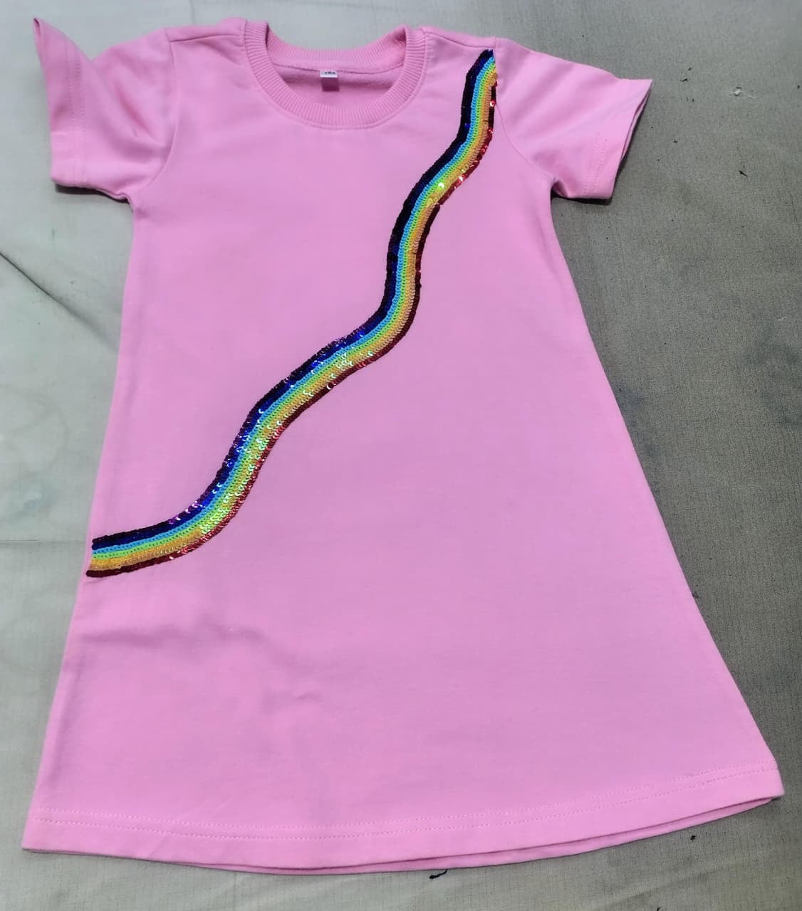 Sequin Stripe Dress (Multiple colors)