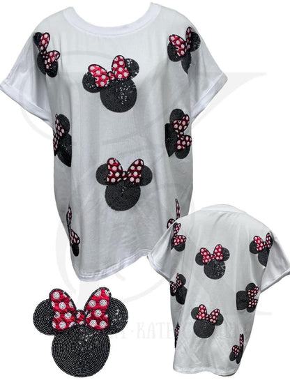 PREORDER Minnie Ears Mom + Me Tee