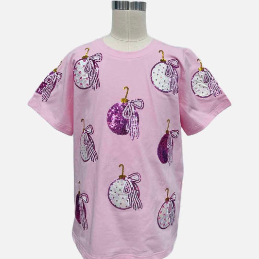 PREORDER Pink Ornament T-Shirt (mom + me)