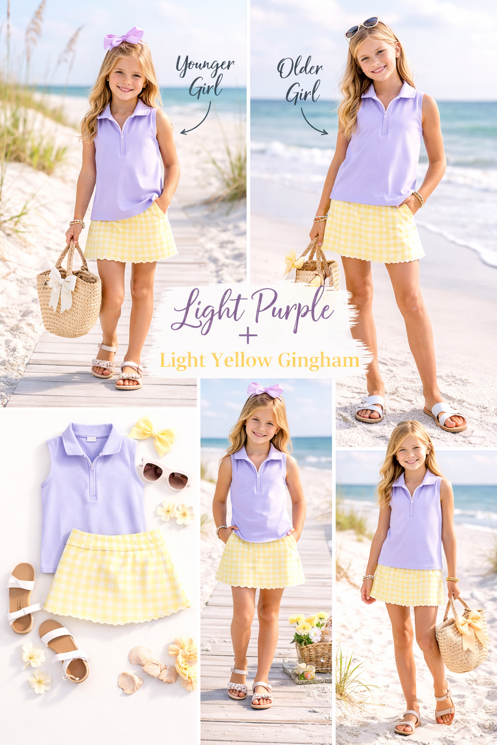 Sleeveless Polo/Skort Set (PREORDER)