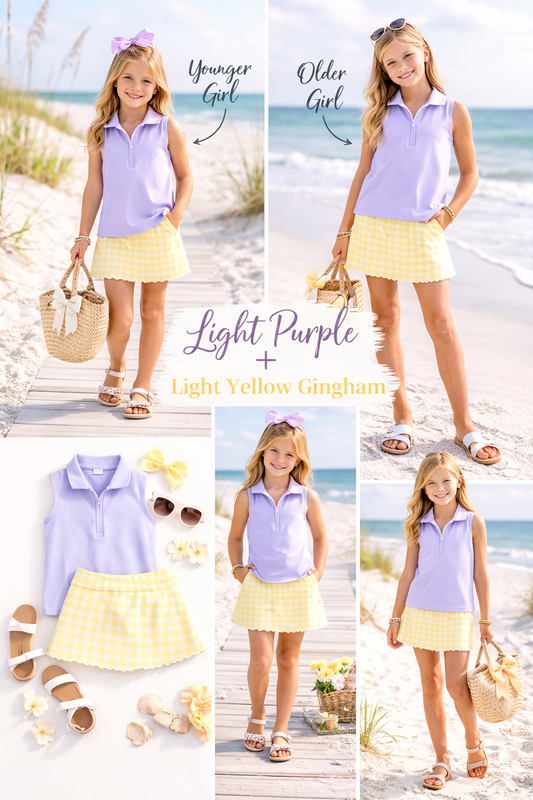 Sleeveless Polo/Skort Set (PREORDER)